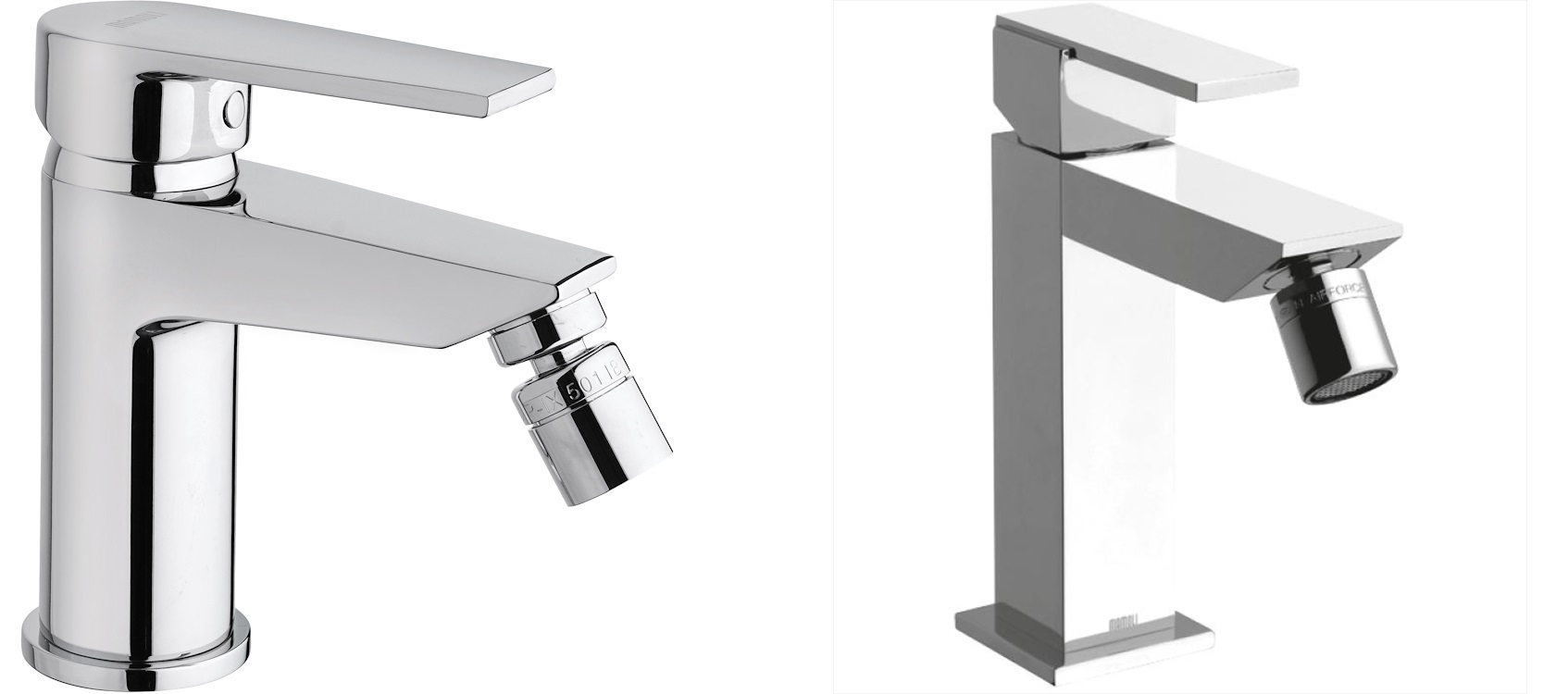 rubinetto bidet con cromopiletta